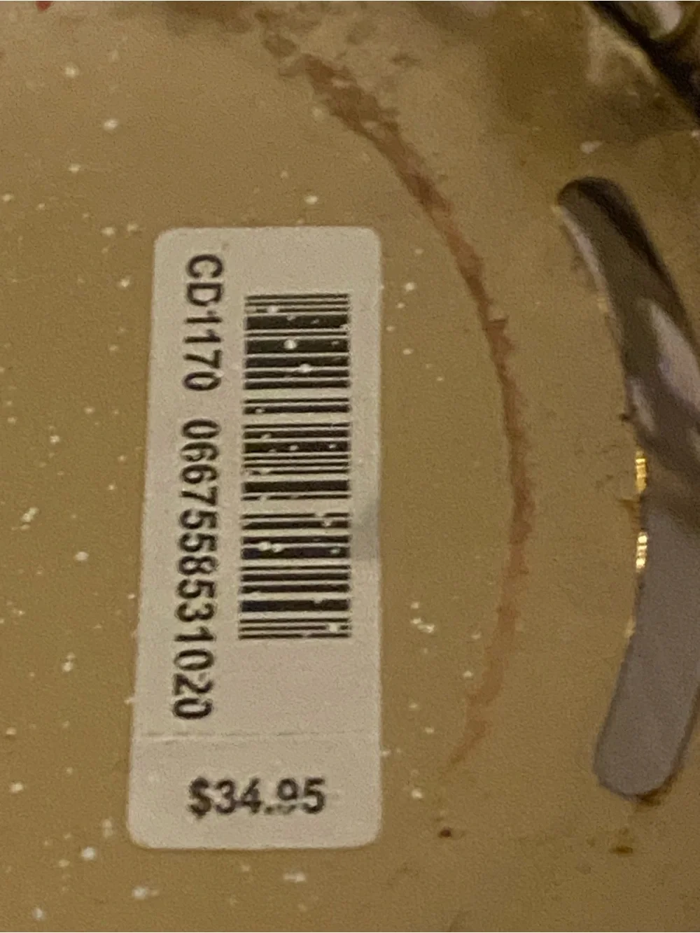 Bath & Body Works Gold spider web candle stand